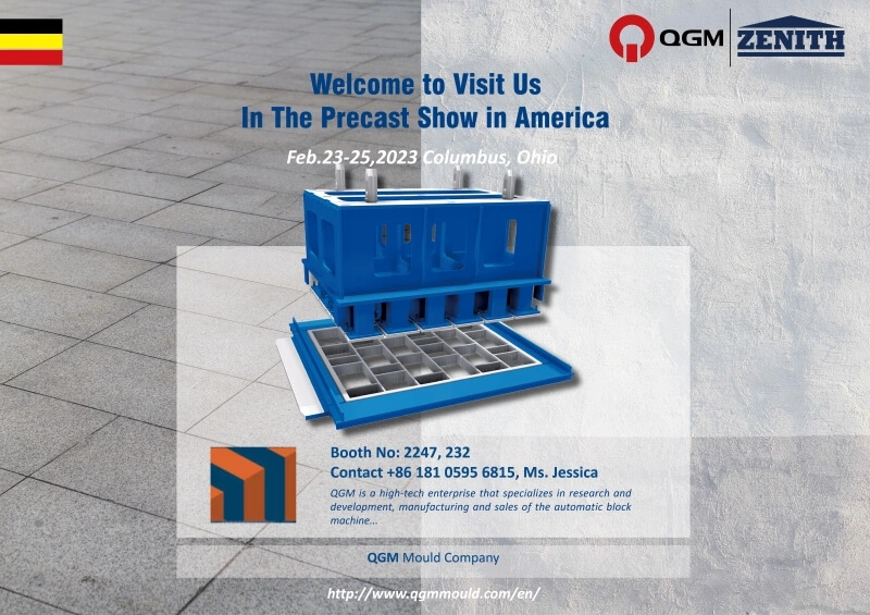 QGM ZENITH aparecerá en el Precast Show 2023