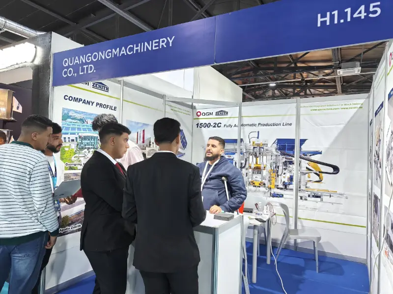 Profundizando raíces en el norte de África, construyendo el futuro con inteligencia | Quangong Machinery Co., Ltd. expone en la Exposición de Materiales de Construcción de Benghazi 2026, potenciando un nuevo capítulo en la infraestructura regional