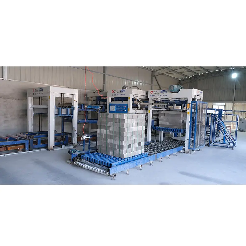 Máquina apiladora de ladrillos