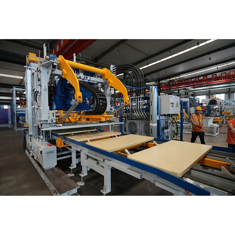 Dragon Pallet para la producción de bloques de hormigón