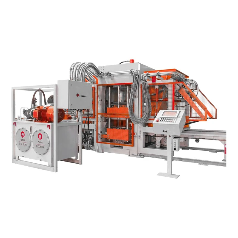 Máquina formadora de bloques de ladrillos completamente automática
